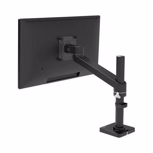 Ergotron NX Monitor Arm Black, stolní nastavitelné rameno až 34" LCD, pivot, černé