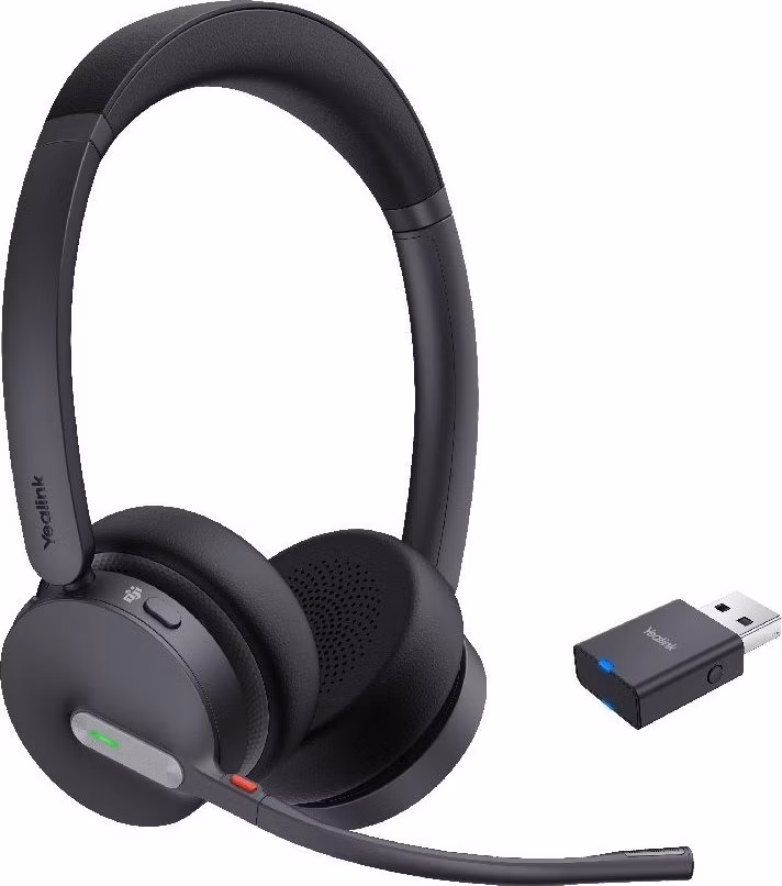 Yealink WH64 Hybrid Dual Teams, DECT bezdrátová náhlavní souprava