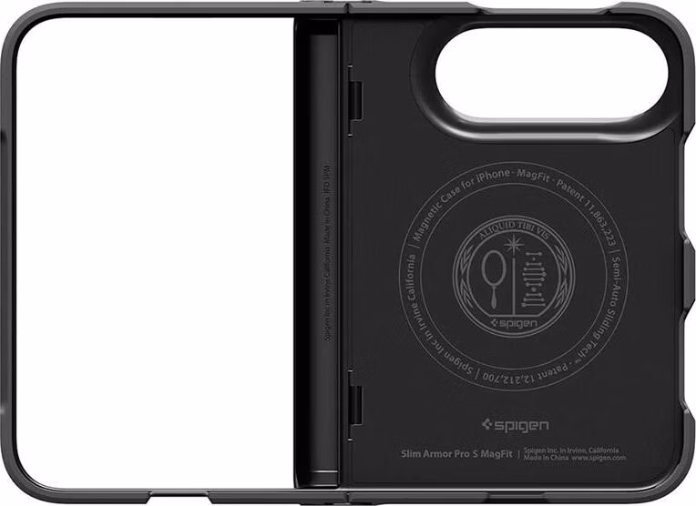Spigen kryt Slim Armor Pro S MagSafe pre iPhone Duo - Black
