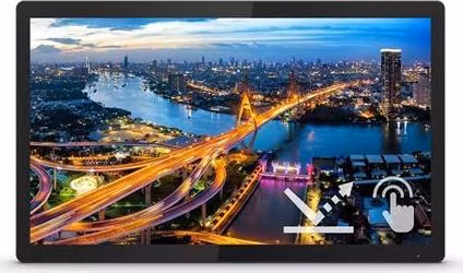 Philips LCD 222B1TFL 21,5" 16:9 IPS Touch/1920x1080@75Hz/50M:1/4ms/400cd/HDMI/DP/VGA/DVI/2xUSB 3.2/VESA