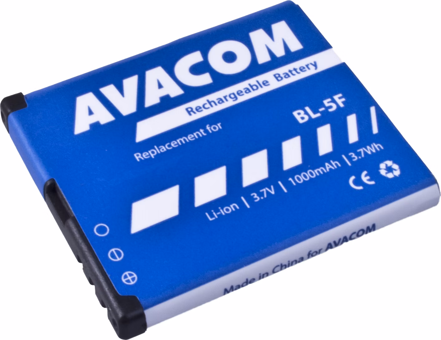 Baterie AVACOM GSNO-BL5F-S1000A do mobilu Nokia N95, E65, Li-Ion 3,6V 1000mAh (náhrada BL-5F)