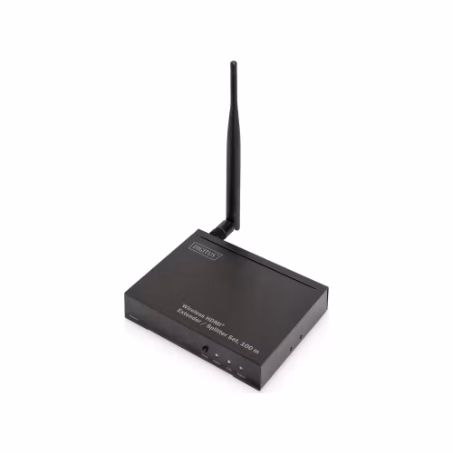 DIGITUS Bezdrátový HDMI Extender, přijímací jednotka, 5 GHz Full HD, 1080p, pro rozbočovací funkci