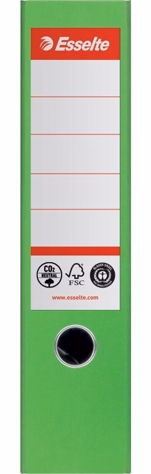 Esselte pákový pořadač No. 1 Co2 neutrální, 75 mm, zelená
