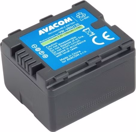 AVACOM Náhradní baterie Panasonic VW-VBN130 Li-Ion 7.2V 1100mAh 7.9Wh