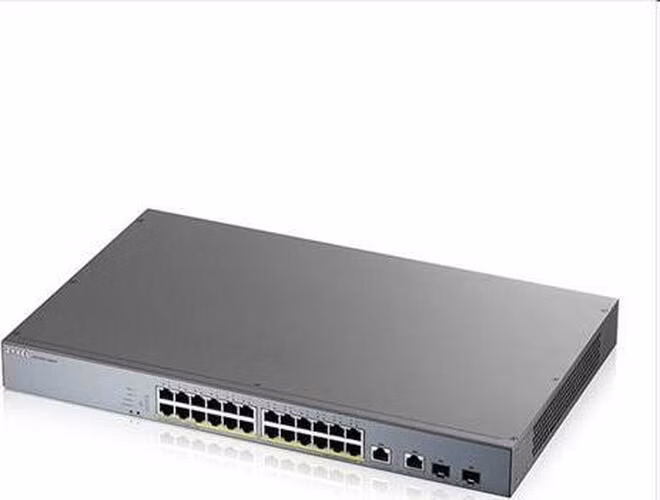 Zyxel GS1350-26HP, 26 Port managed CCTV PoE switch,POSKODENY OBAL