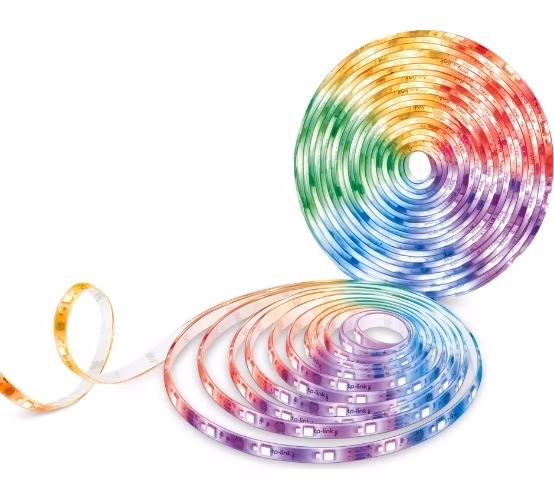 Smart Light Strip, Multicolor SPEC: 2.4 GHz Wi-Fi, 802.11b/g/n, two 16.4 ft/5m RGBW+IC LED light strips, 2000lm, 2500K~6