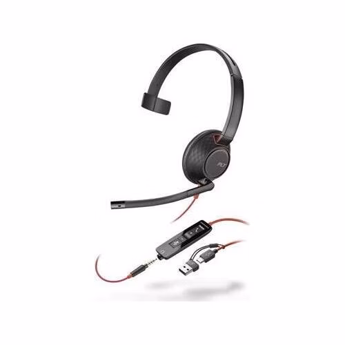 HP Poly BW 5210 náhlavní souprava Mono USB-C +USB-C/A + 3,5 mm jack