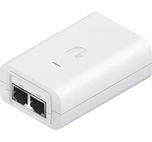 Ubiquiti POE-48 (48V,0.5A,24W)vč. napáj. kab. bílý