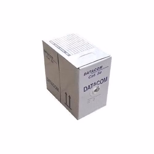 DATACOM UTP lanko CAT5E LSOH 305m box šedý