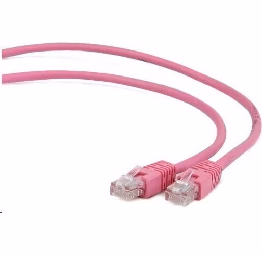 GEMBIRD Patch kábel CAT6 tienený FTP 5 m, ružový