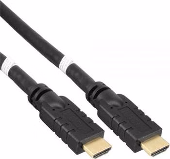 Vysokorýchlostný HDMI kábel PREMIUMCORD s Ether.4K@60Hz, so zosilňovačom, 15 m, 3x tienenie, M/M, pozlátené konektory