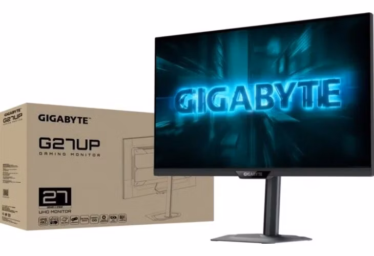GIGABYTE G27UP GAMING Monitor 27" UHD 3840x2160, IPS, 160Hz (320Hz FHD Dual Mode), 2xHDMI 2.1, DP POŠKODENÝ OBAL