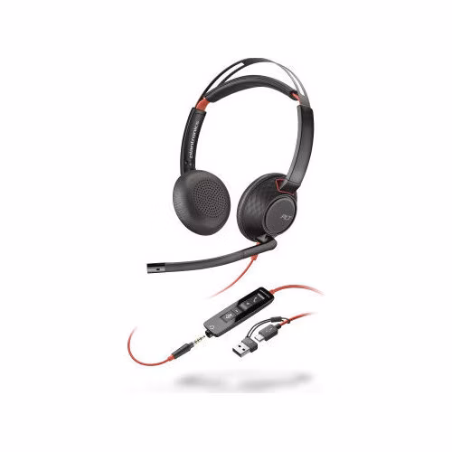HP Poly BW 5220 USB-C HS +3.5mmP +USB-C/A