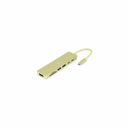 Aiino - Stream 7-in-1 hub for MacBook Neo - Citrus