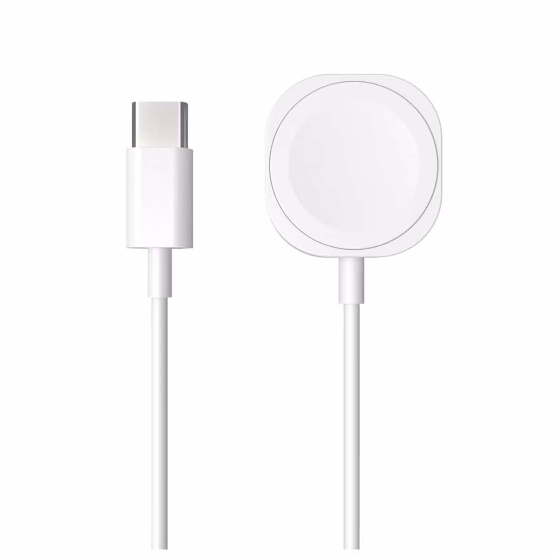 FIXED USB-C nabíjací kábel pre Apple Watch, biely