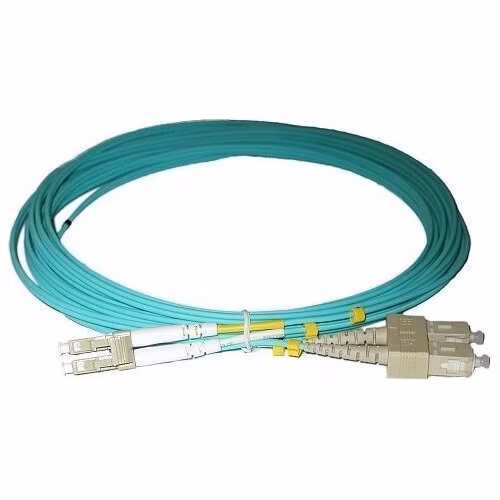 XtendLan FO patch LC-SC 1m 50/125 duplex, OM3, LS0H