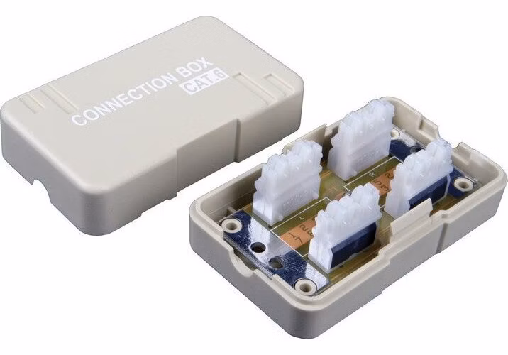 Spojovací box CAT6 UTP 8p8c LSA+/Krone