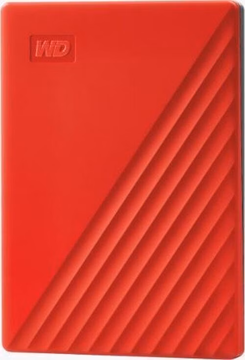 WD My Passport/2TB/HDD/Externý/2.5"/Červená/3R