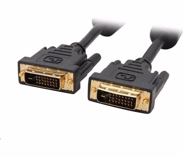 C-TECH Kabel přípojný DVI-DVI, M/M, 1,8m DVI-D, dual link