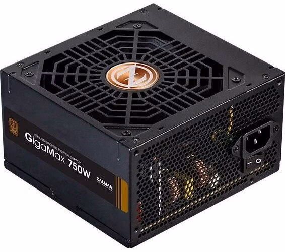 Zalman zdroj ZM750-GVII GigaMax 750W/ ATX / akt. PFC / 120mm ventilátor / 80PLUS Bronze