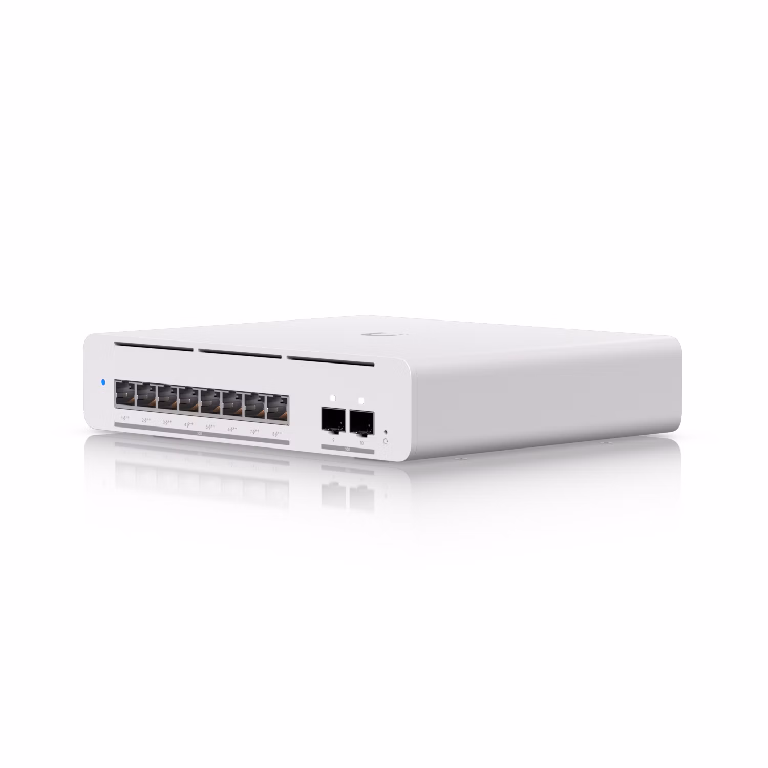 Ubiquiti UniFi Switch Pro XG 8 PoE - 8x 10GbE, 2x SFP+, Etherlighting, 8x PoE++ (PoE budget 155W)