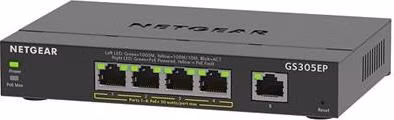 Netgear 5PT GE PLUS SWCH W/ POE+