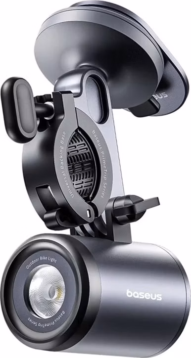 Baseus Sada dvojfarebných svetiel na bicykel 2v1 PrimeTrip Series Cosmic Black