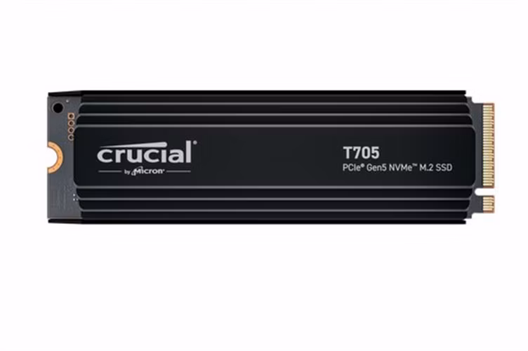 Crucial SSD T705 4TB M.2 NVMe Gen5 HeatSink 14100/12600 MBps