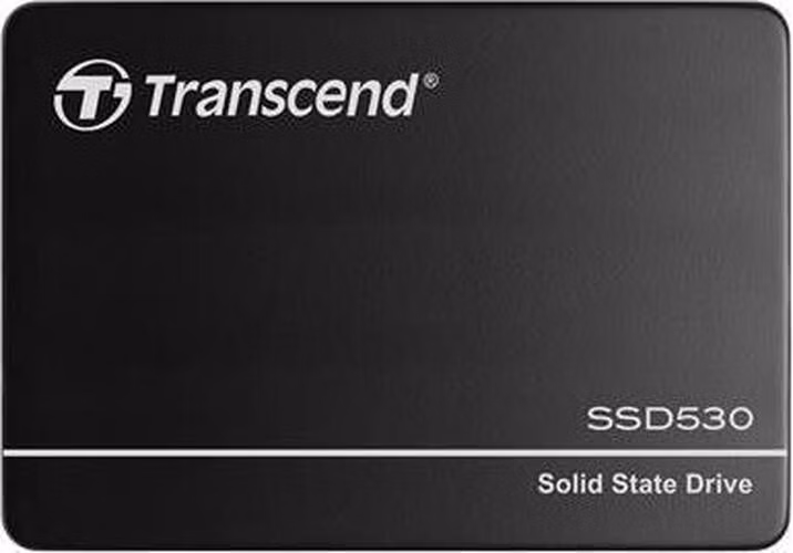 TRANSCEND SSD530K 64GB Industrial (100K P/E) SSD disk 2.5" SATA3, 3D TLC (SLC mode), Aluminium case, 560MB/s R, 490 MB/W