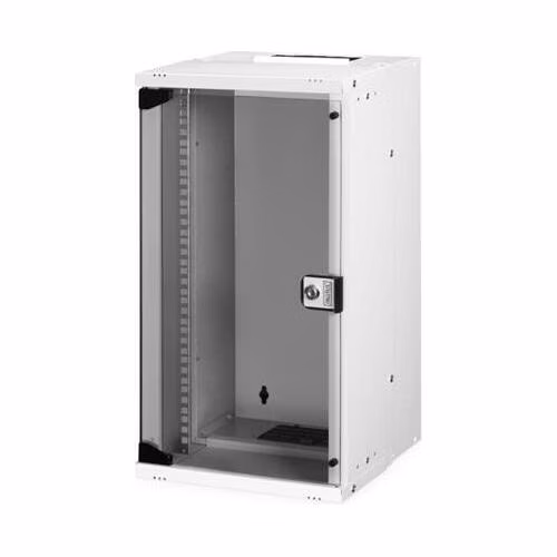DIGITUS DN-49104 Nástěnná skříň 12U, SOHO PRO, nesmontovaná, 10", 595 x 315 x 300 mm, šedá (RAL 7035)