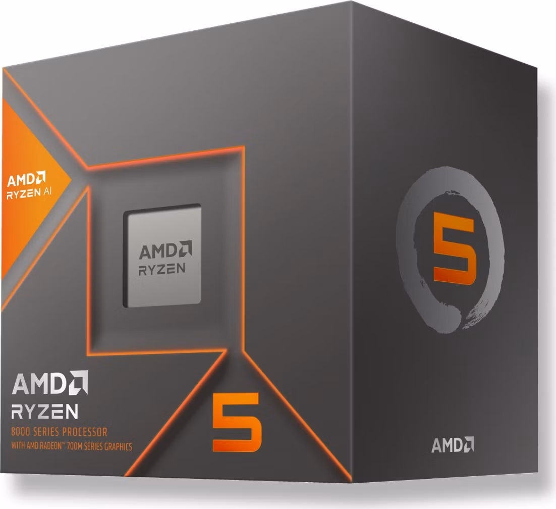 AMD Ryzen 5 8600G / LGA AM5 / max. 5,0GHz / 6C/12T / 22MB / 65W TDP / Radeon 760M / BOX vč. chladiče Wraith Stealth