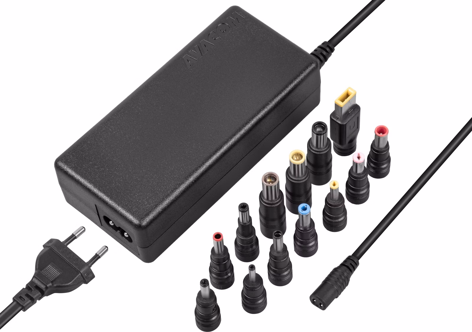 AVACOM QuickTIP 90W - univerzální adaptér pro notebooky + 13 konektorů