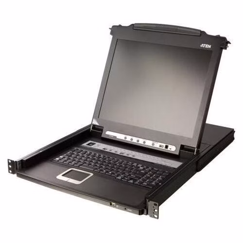 Aten CL5716MW 16-Port PS/2-USB VGA jednokolejový 17,3" LCD KVM Switch