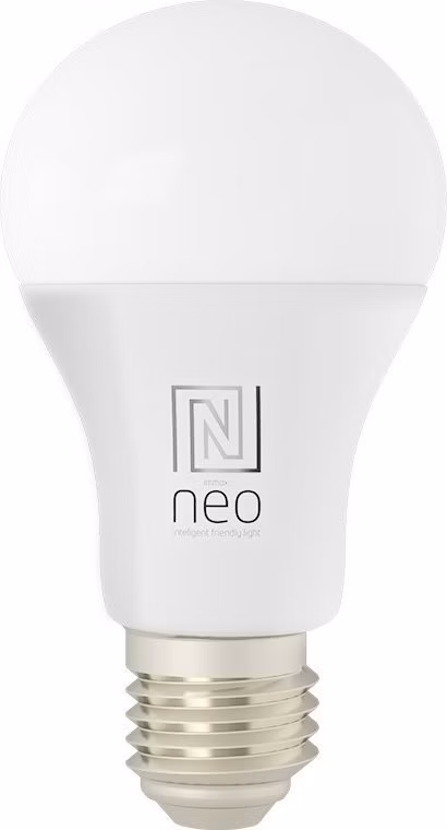 IMMAX NEO LITE SMART žárovka LED E27 9W RGB+CCT barevná a bílá, stmívatelná, Wi-Fi, TUYA