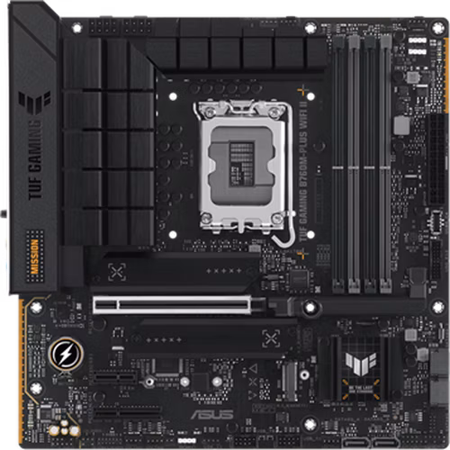 ASUS MB Sc LGA1700 TUF GAMING B760M-PLUS WIFI II, Intel B760, 4xDDR5, 1xDP, 1xHDMI, WI-FI, mATX