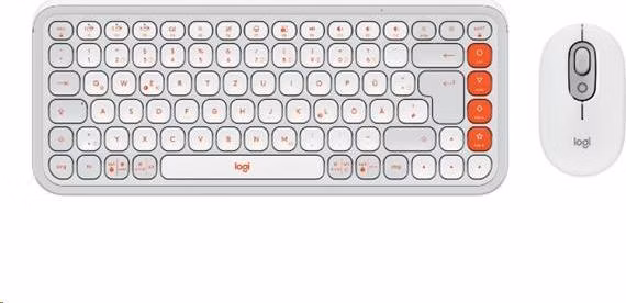 Logitech® POP ICON COMBO - OFF WHITE - US INT'L - INTNL-973