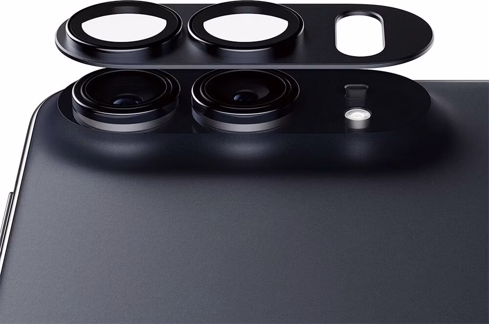 PanzerGlass Fender Camera Protection pre iPhone Duo - Midnight