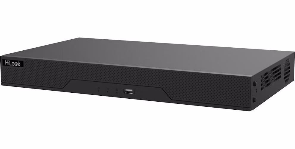 HiLook Powered by HIKVISION/ NVR-208MH-C/8P(E)/ 8 kamer/ 8x PoE/ 8Mpix/ HDMI/ VGA/ 2x USB/ LAN/ 2x SATA/ Kov