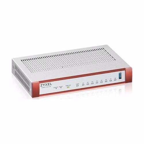 Zyxel USG FLEX 100H Series, 8 Gigabit user-definable ports, 1*USB with 1 YR Entry Defense Pack