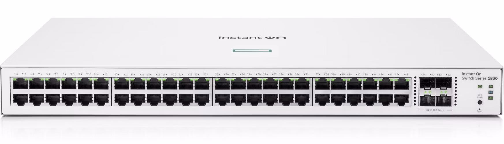HPE Networking Instant On Switch 48p Gigabit 4p SFP 1830 (JL814)