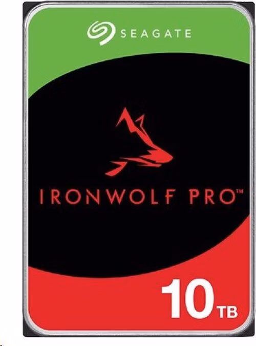 Seagate IronWolf Pro 10TB NAS HDD 7200RPM 256MB SATA 6Gb/s