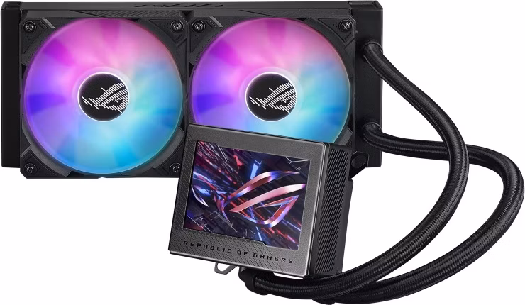 ASUS vodní chladič CPU AIO ROG RYUJIN III 240 ARGB, 2x120mm, LGA1851, AM5