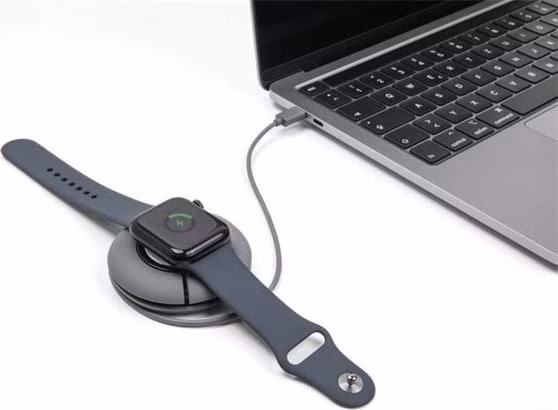 Delock Nabíjecí kabel USB Type-C™ na hodinky Apple Watch, 1 m, šedý, magnetický