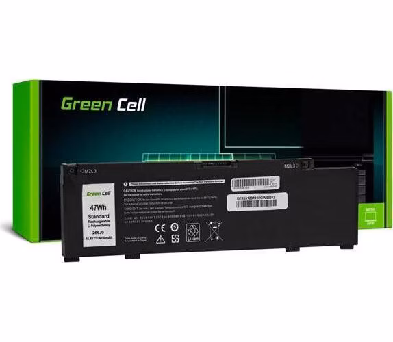 Green Cell Battery 266J9 0M4GWP for Dell G3 15 3500 3590 G5 5500 5505 Inspiron 14 5490