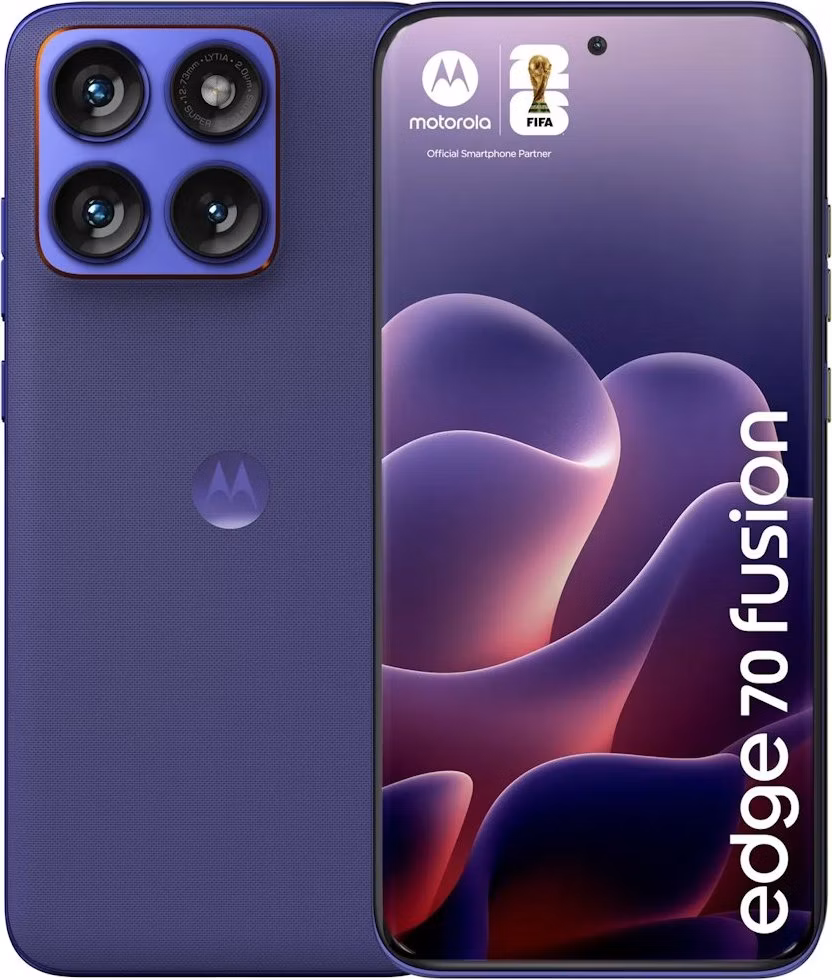 Motorola EDGE 70 Fusion - PANTONE Orient Blue   6,78"/ single SIM + eSIM/ 12GB/ 256GB/ 5G/ Android 16