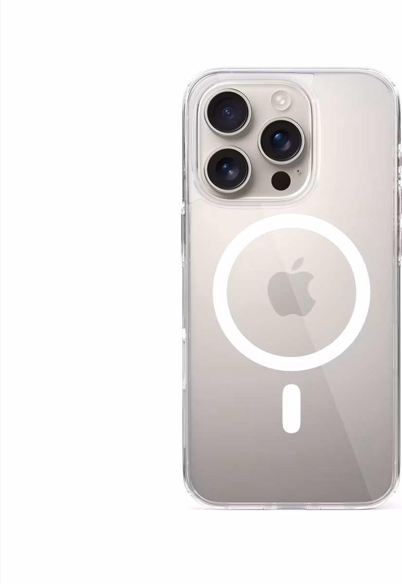 iStores by Epico Hero Magnetic Case iPhone 16 Pro - transparentný