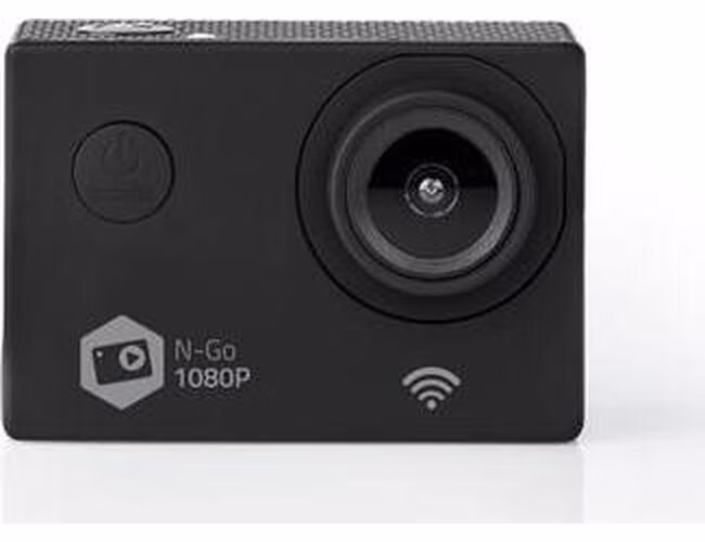 Nedis ACAM21BK - Akční Kamera | Full HD 1080p | Wi-Fi | Vodotěsné Pouzdro