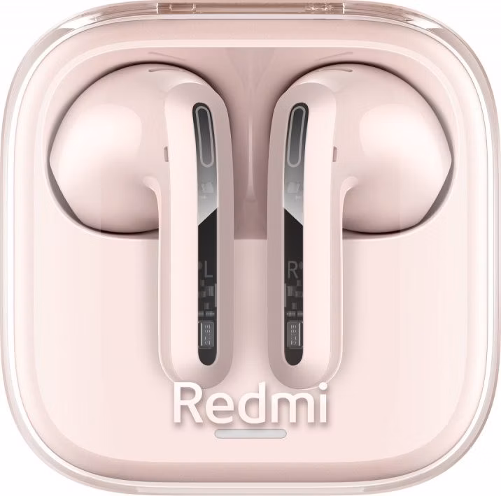 Xiaomi Redmi Buds 6 Active/ANC/BT/Bezdrát/Transparent Powder