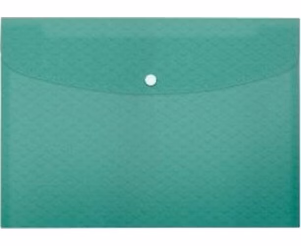 Esselte kapsa s uzavíráním na cvok Colour'Breeze PP A4+, zelená, balení 3 ks