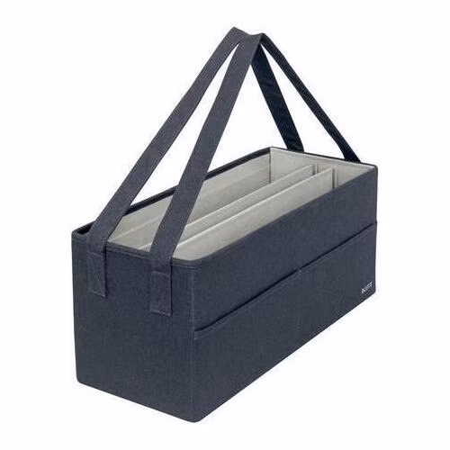LEITZ Fabric textilní úložný box pro sdílené pracovní místo, 21x46,5x20cm